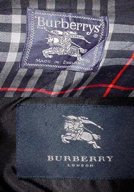 burberry tags.